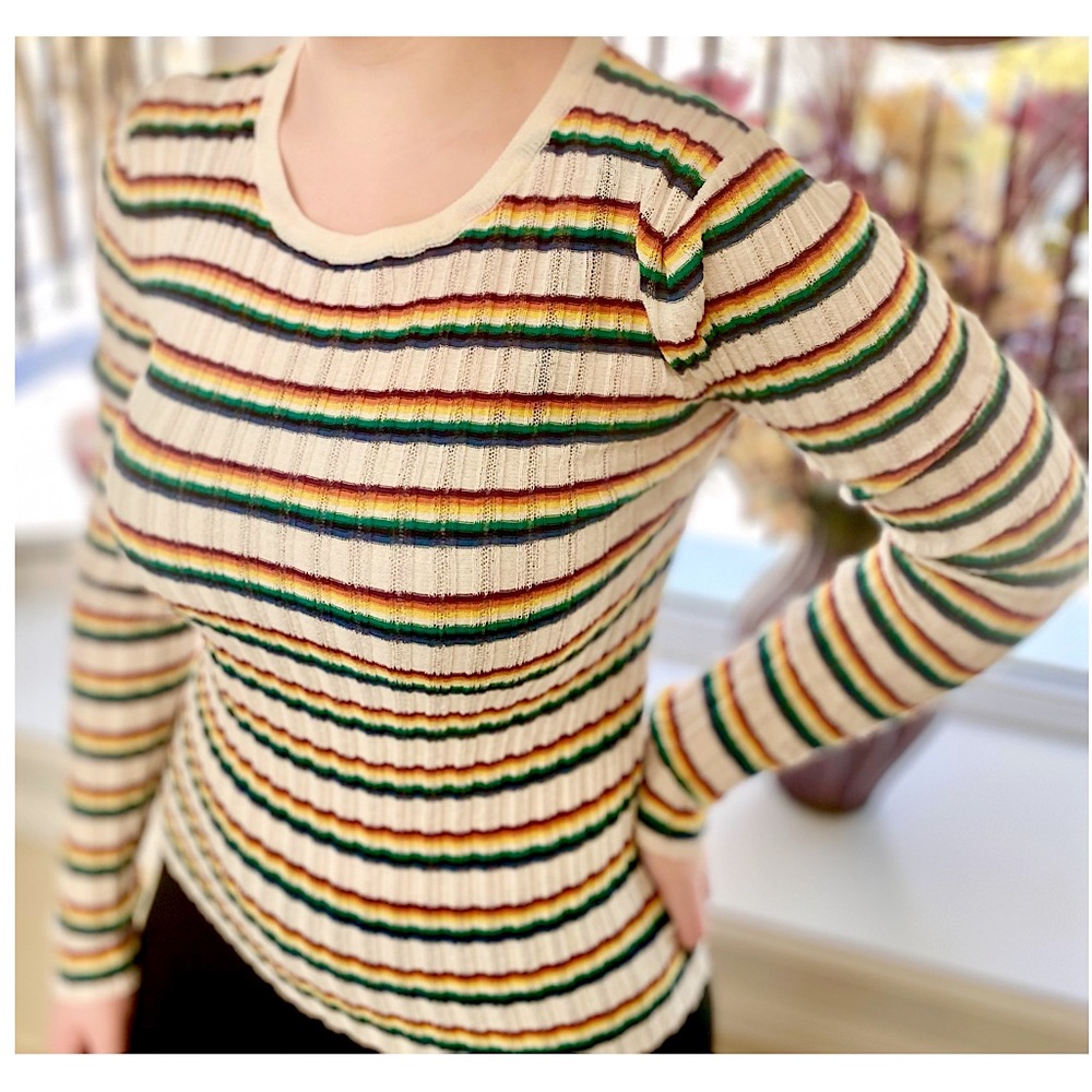 Rainbow blouse